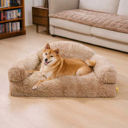 Plush Warm Removable Sponge Orthopaedic Dog Sofa Bed - FluffyHaven