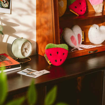 FUNNYFUZZY Plush Squeaky Dog Toy