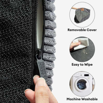 Cosy Corduroy Joint-Friendly Removable Spiral Pet Steps - CreamyStep