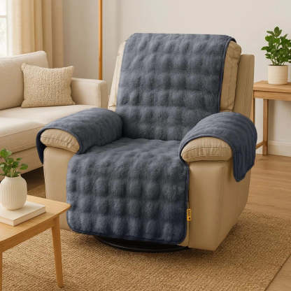 Waterproof Fluffy Soft Furniture Protector Sofa Cover -EverDry