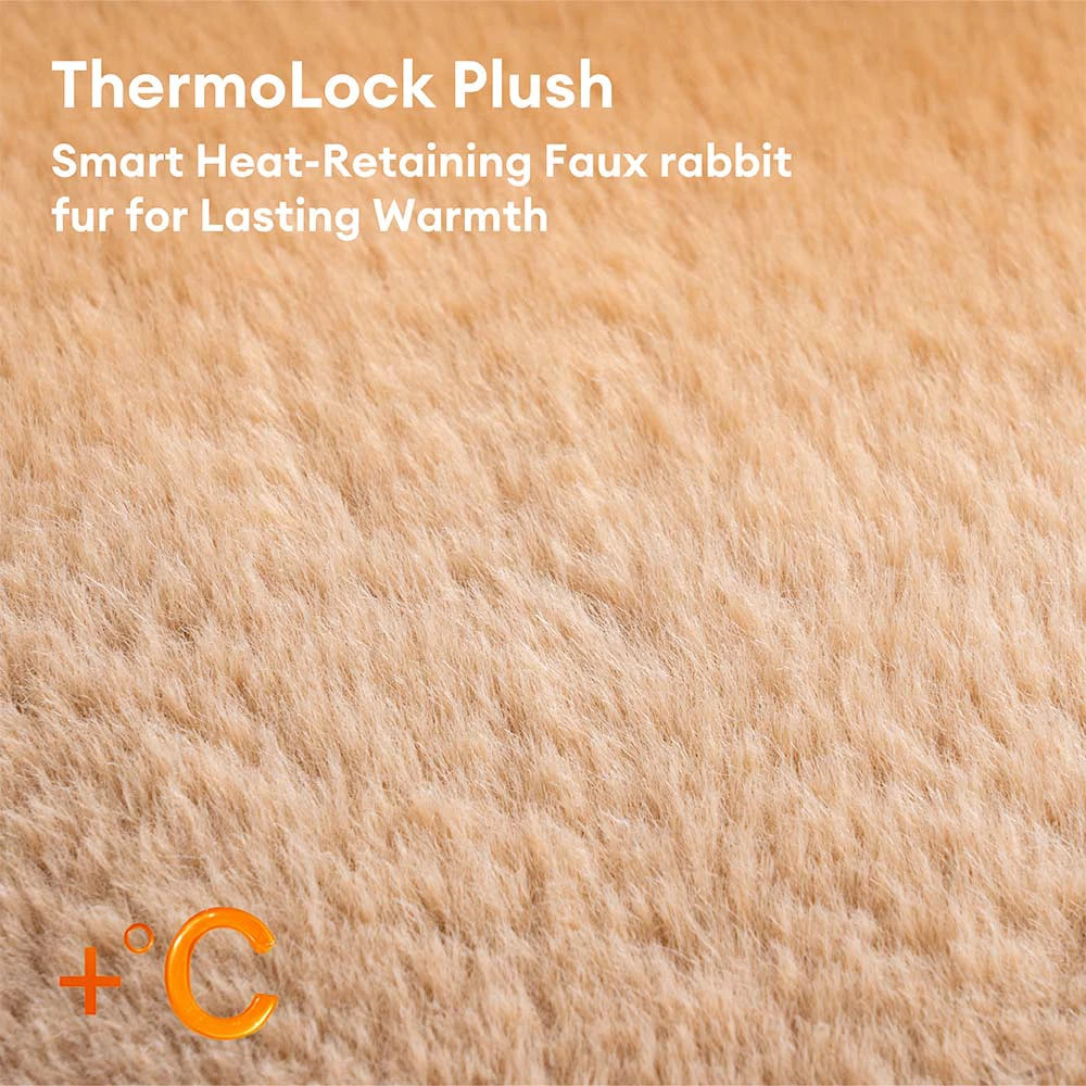 Vintage Colour-Block Flannel Removable Bolster Dog Bed with Pillow– CosyRest