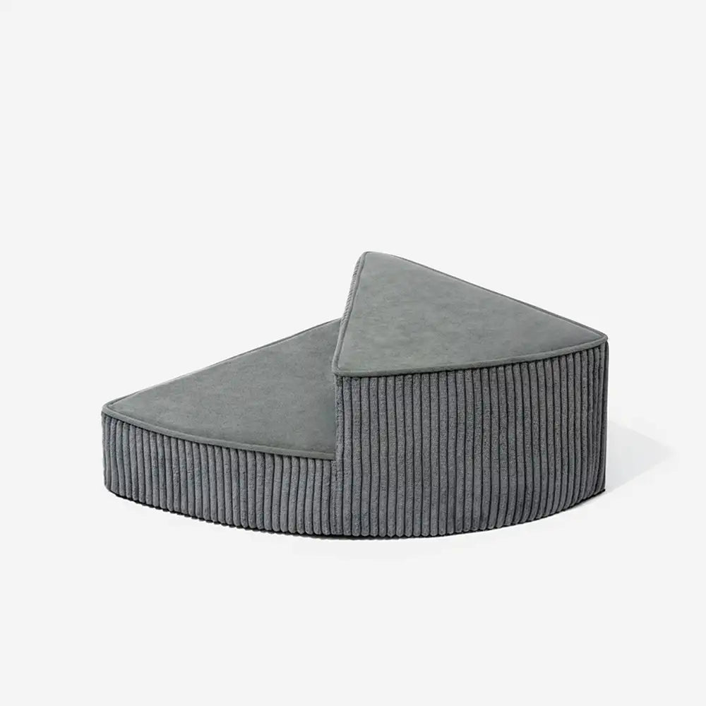 Cosy Corduroy Joint-Friendly Removable Spiral Pet Steps - CreamyStep