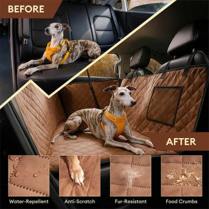 Premium Faux Leather Multi-Use Water-repellent Car Dog Seat Cover - RideProtector