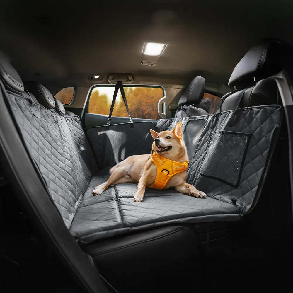 Premium Faux Leather Multi-Use Water-repellent Car Dog Seat Cover - RideProtector