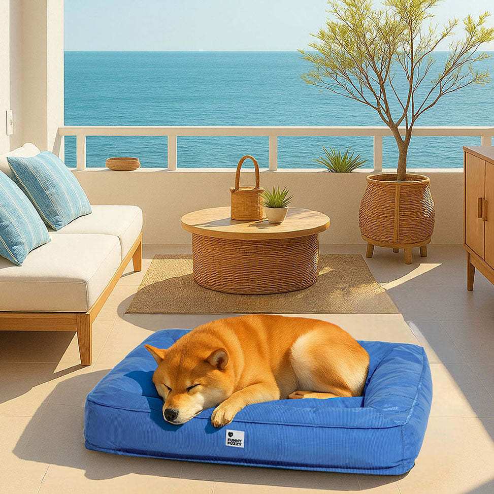 Fully Orthopaedic Surround Support Waterproof Fabric Anti-Anxiety Large Dog Bed