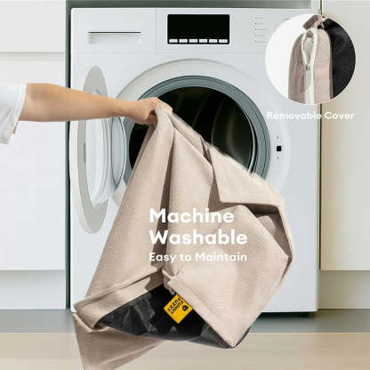 All-Season Chenille Dual-layer Removable Sponge Orthopaedic Dog Bed With Pillow