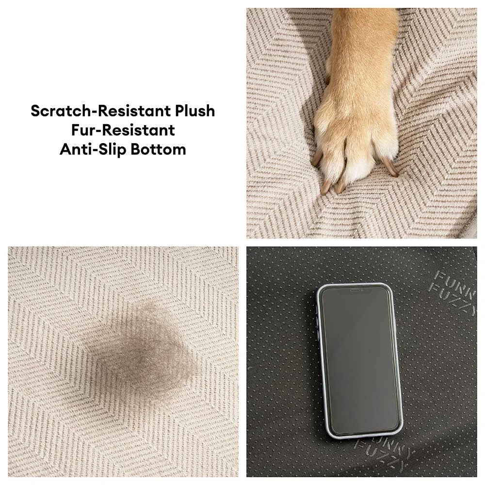 Chenille Extra Wide Non-Slip Removable Sponge Pet Steps - SafeRamp