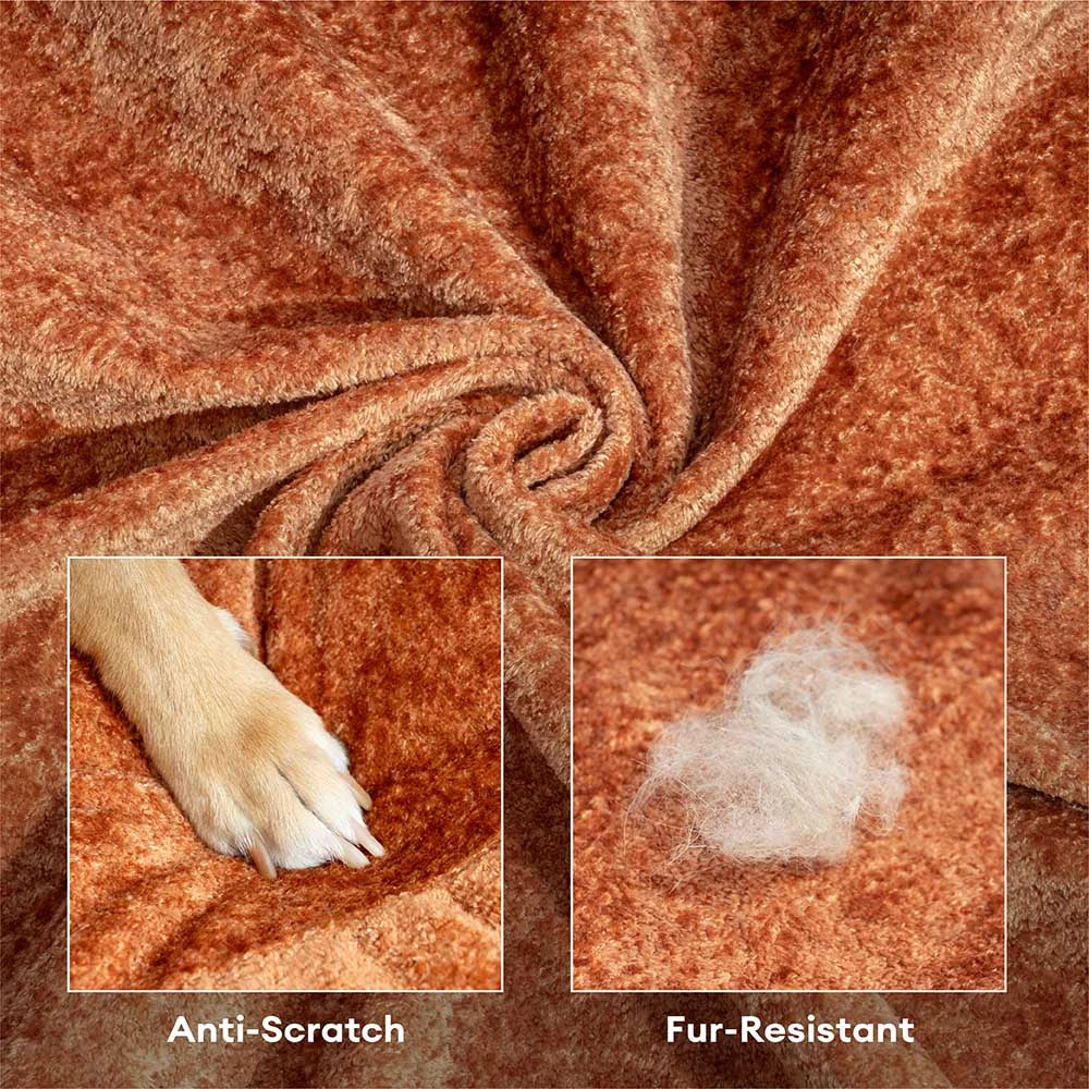 Luxe Diamond Velvet Removable Orthopaedic Donut Dog Bed With Pillow - DreamNest