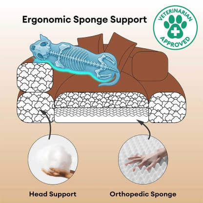 Luxe Diamond Velvet Removable Orthopaedic Donut Dog Bed With Pillow - DreamNest