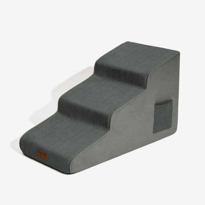 Chenille Extra Wide Non-Slip Removable Sponge Pet Steps - SafeRamp