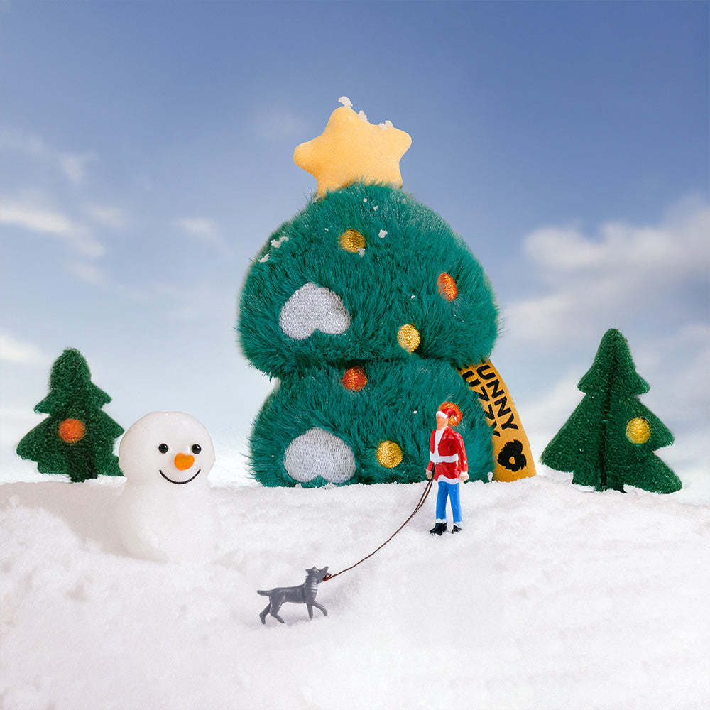 FUNNYFUZZY Plush Squeaky Dog Toy