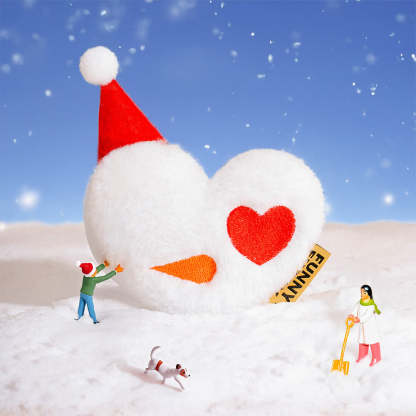 FUNNYFUZZY Plush Squeaky Dog Toy