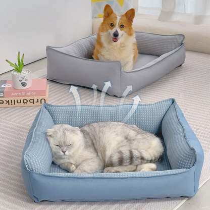 Fluffy Breathable Cooling Washable Dog Sofa Bed