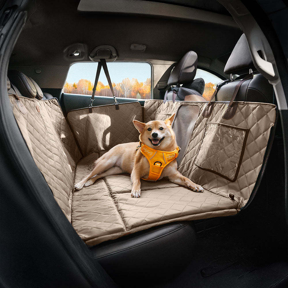 Premium Faux Leather Multi-Use Water-repellent Car Dog Seat Cover - RideProtector