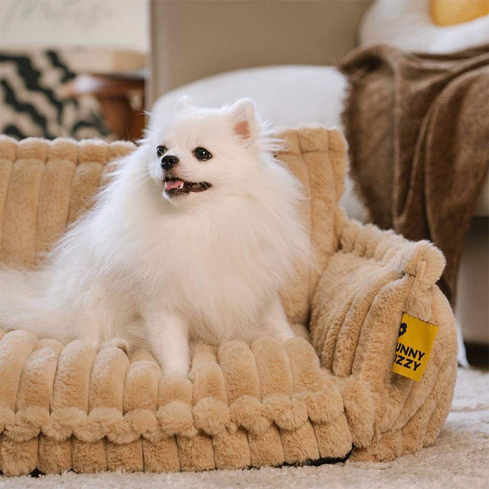 Large Washable Fluffy Orthopaedic Soft Dog Sofa Bed-Snoozy Dream