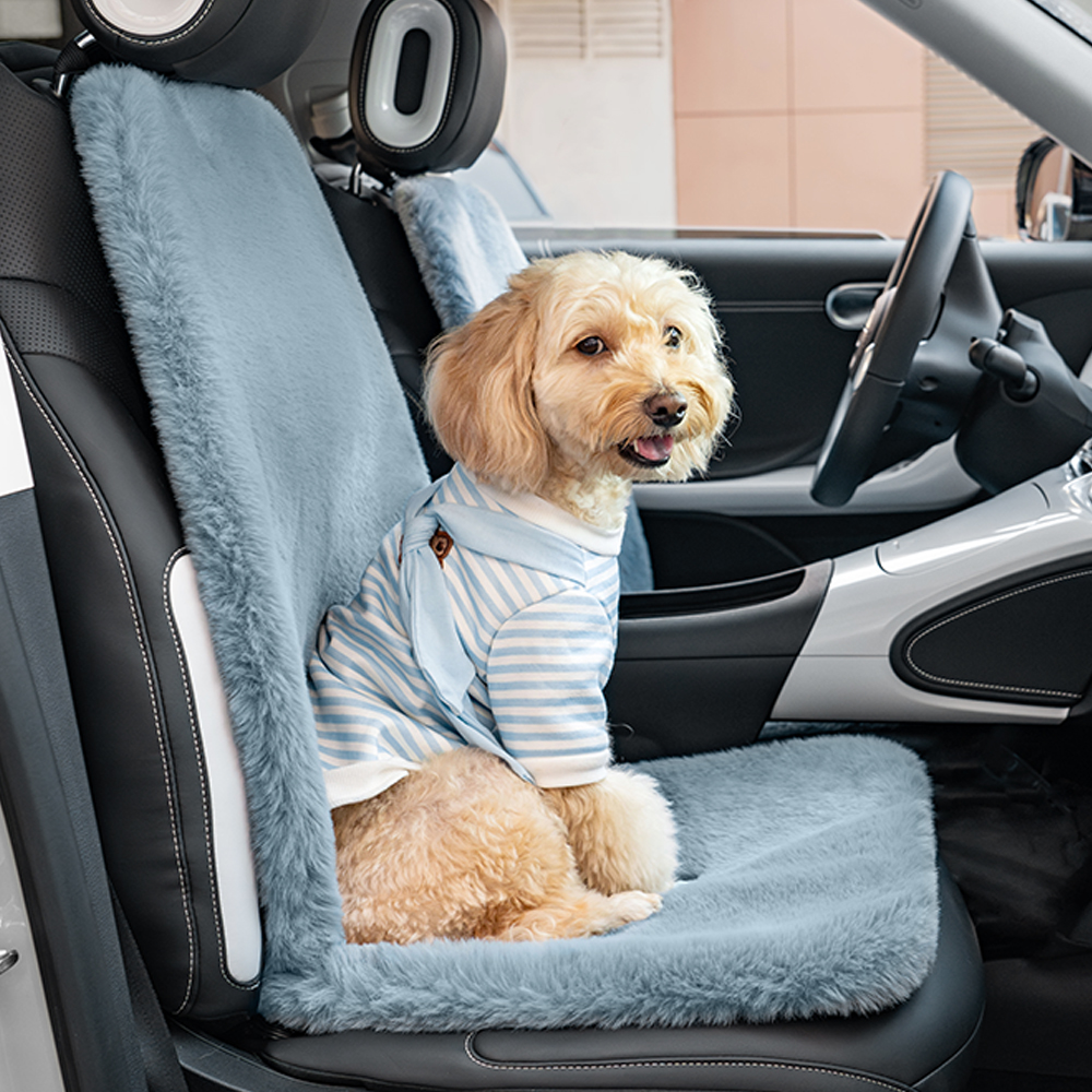 Warm Plush Universal Human Dog Car Seat Cover-FunnyFuzzyUK