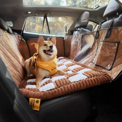 Premium Faux Leather Multi-Use Water-repellent Car Dog Seat Cover - RideProtector