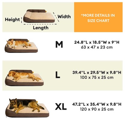 All Seasons Thickened Large Washable Cat & Dog Pillow Bed 