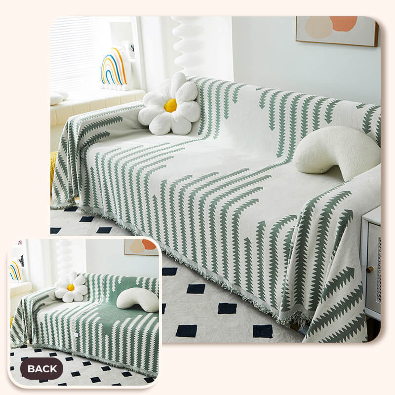 All-seasons Chenille Fabric Double-sided Anti-scratch Home Decoration Sofa Cover