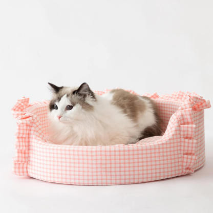 Classic Checkered Orthopaedic Support Dog Bed