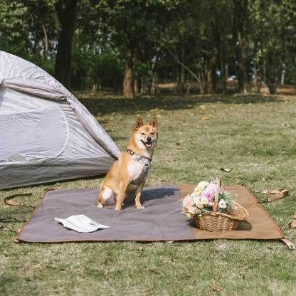Classic Retro -Waterproof Camping & Car Dual-Use Back Seat Cover