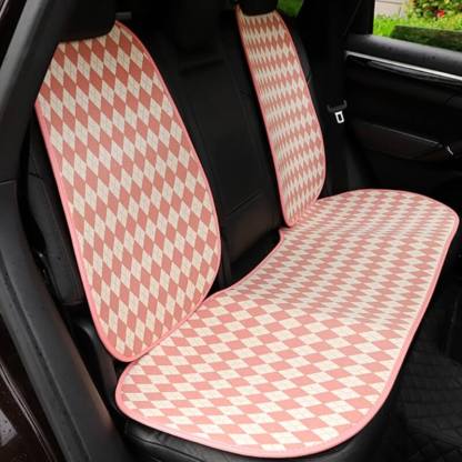 Classic Rhombus Colour Matching Wear-resistant Human Dog Car Seat Cover