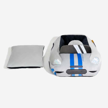 Classic Convertible Race Car Bolster Cat Bed - Fast＆Fur