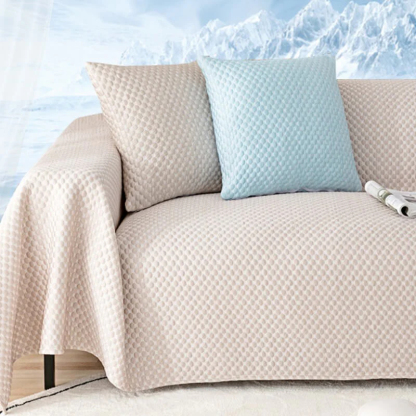Cooling Ice Silk Breathable Sofa Cover Anti-scratch Protector