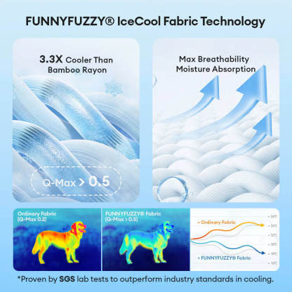 Cooling Travel Bolster Safety Back Seat Large Dog Car Seat Bed - Chill Rover