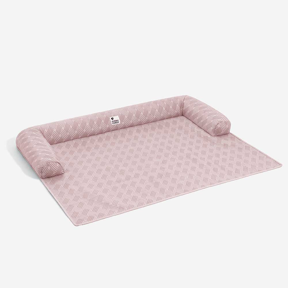 Cooling Non-Slip Bolster Dog Mat Sofa Cover – Chill Guard