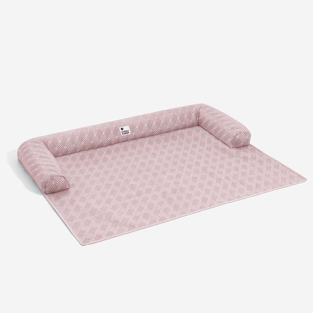 Cooling Non-Slip Bolster Dog Mat Sofa Cover – Chill Guard