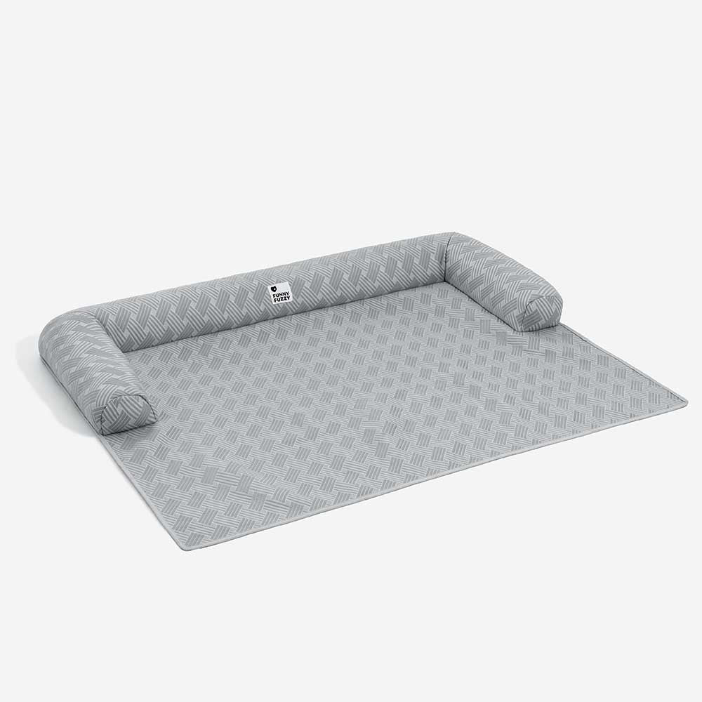 Cooling Non-Slip Bolster Dog Mat Sofa Cover – Chill Guard