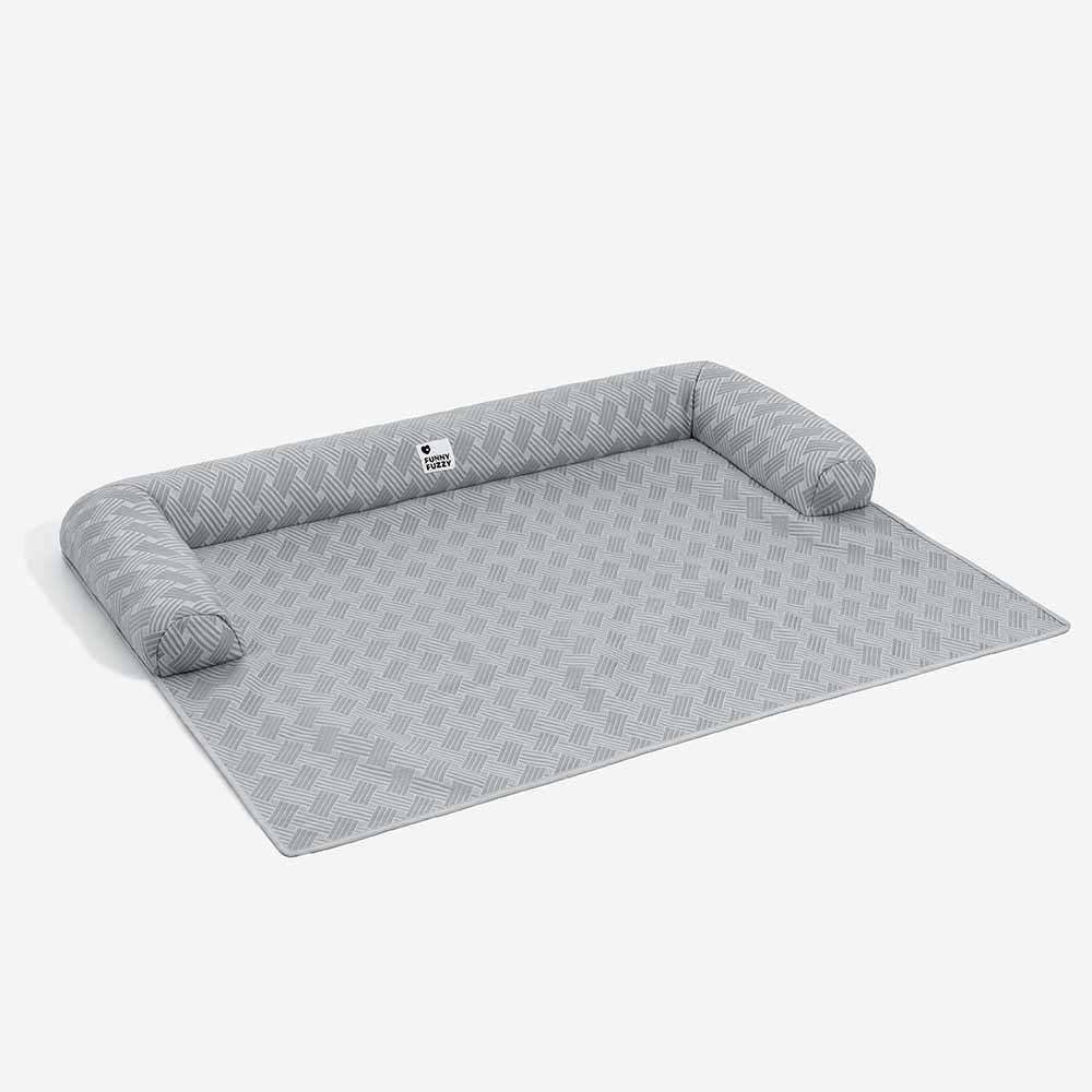 Cooling Non-Slip Bolster Dog Mat Sofa Cover – Chill Guard