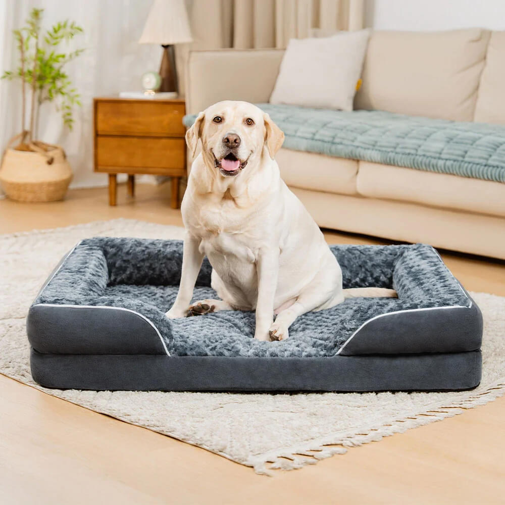 Detachable Water-Repellent Full Surround Support Orthopaedic Dog Bed