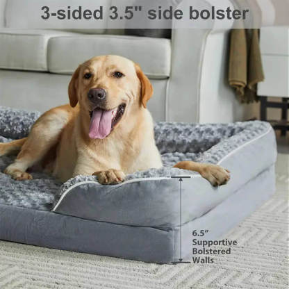 Detachable Water-Repellent Full Surround Support Orthopaedic Dog Bed