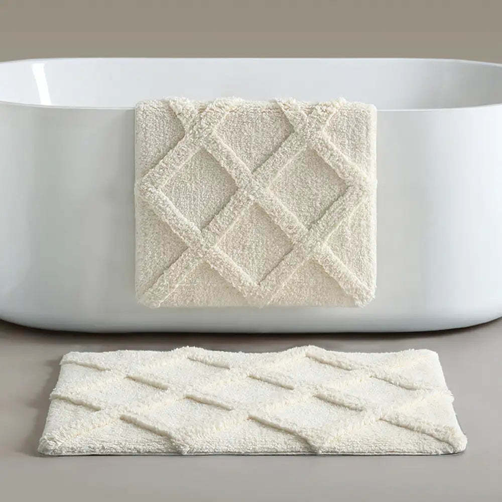 Diamond Plush Thick Absorbent Washable Non-Slip Carpet