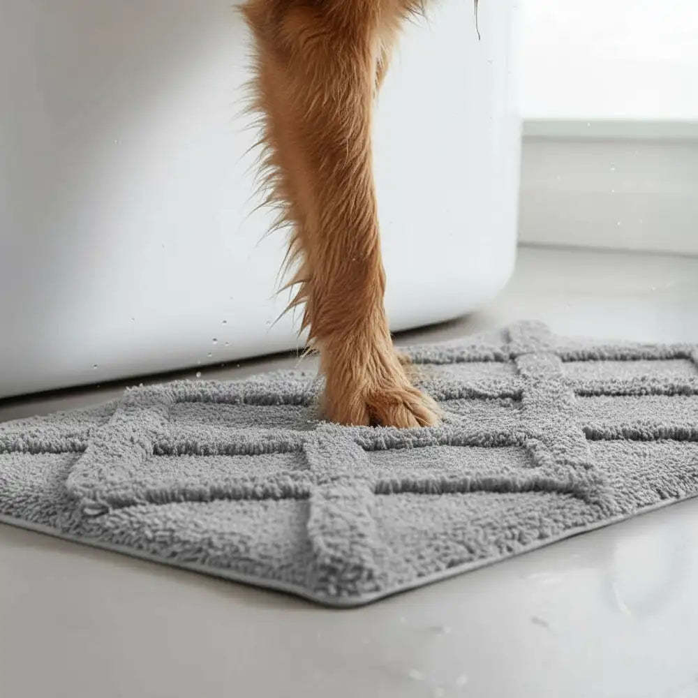 Diamond Plush Thick Absorbent Washable Non-Slip Carpet