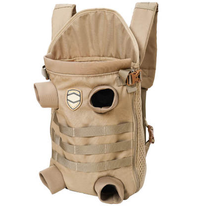 Dog Carrier Backpack - Tactical Pack-FunnyFuzzyUK