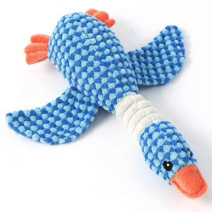 Dog Chew-Resistant Toy with Squeaker - Bird