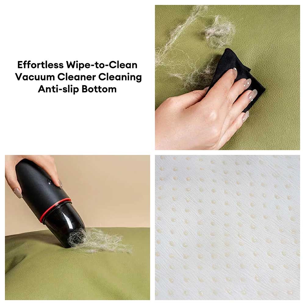 Deluxe Water-repellent Faux Leather Bolster Dog Mat Couch Cover