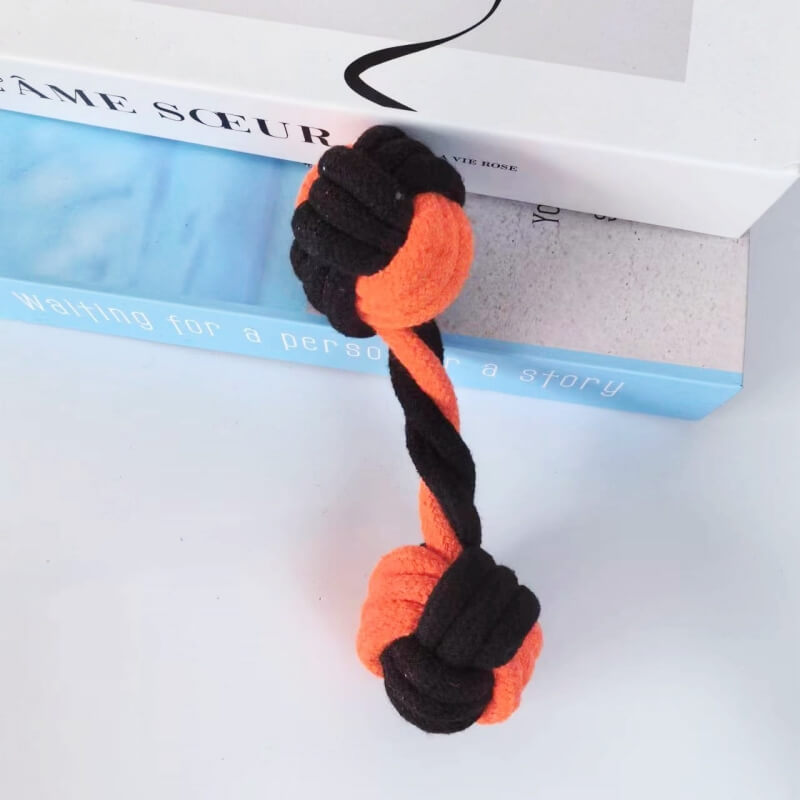 Durable Dog Rope Toy Interactive Teething & Chew Toy - FUNNYFUZZY