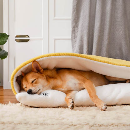 Extremely Soft Fuzzy Puppy Sleeping Bag Dog Bed