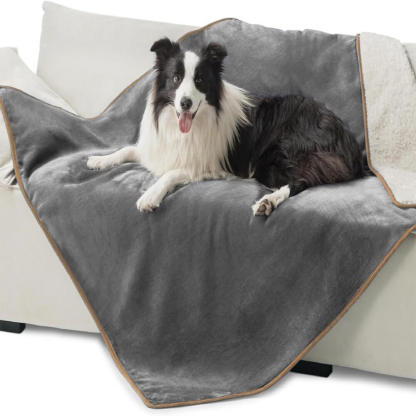 Cosy & Protective Throw Reversible Fleece Pet Blanket