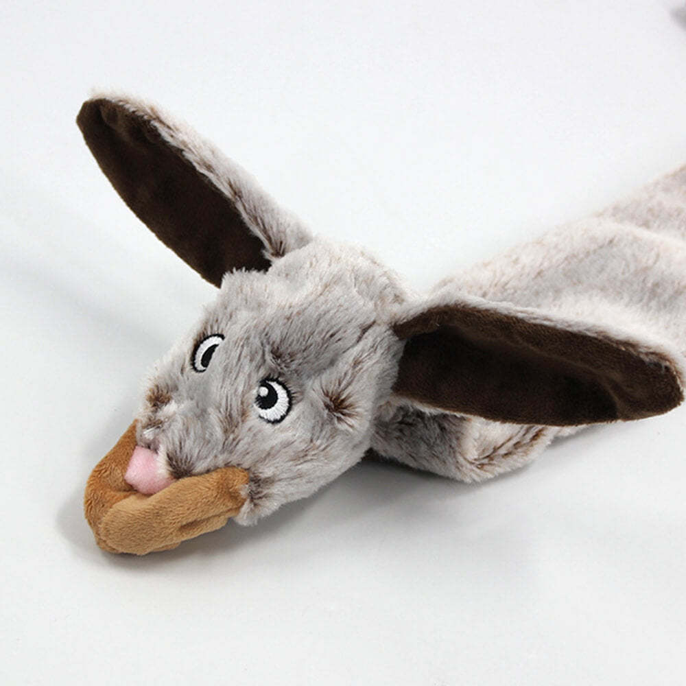 Plush Animal Interactive Squeaky Durable Chew Dog Toy