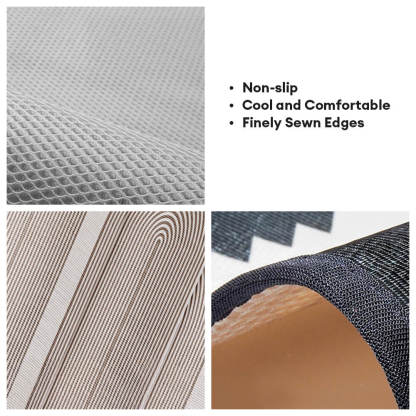 Breathable Geometric Ice Silk Non-Slip and Scratch-Resistant Sofa Cover