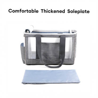 Breathable Mesh Travel Handbag Crossbody Cat Bag