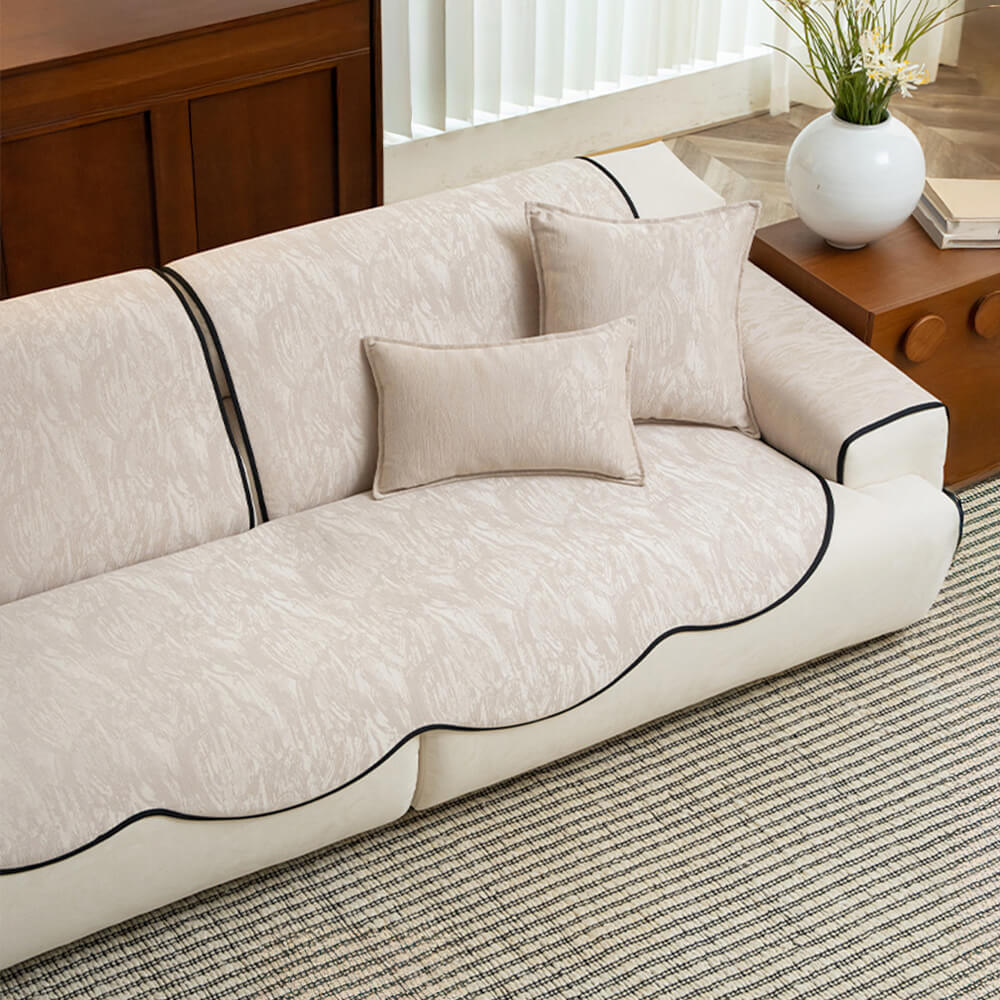 Chenille Jacquard Anti-Slip Elegant Texture Sofa Cover