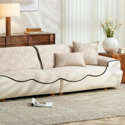Chenille Jacquard Anti-Slip Elegant Texture Sofa Cover