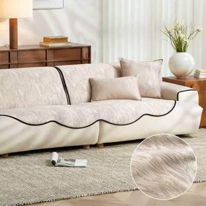 Chenille Jacquard Anti-Slip Elegant Texture Sofa Cover