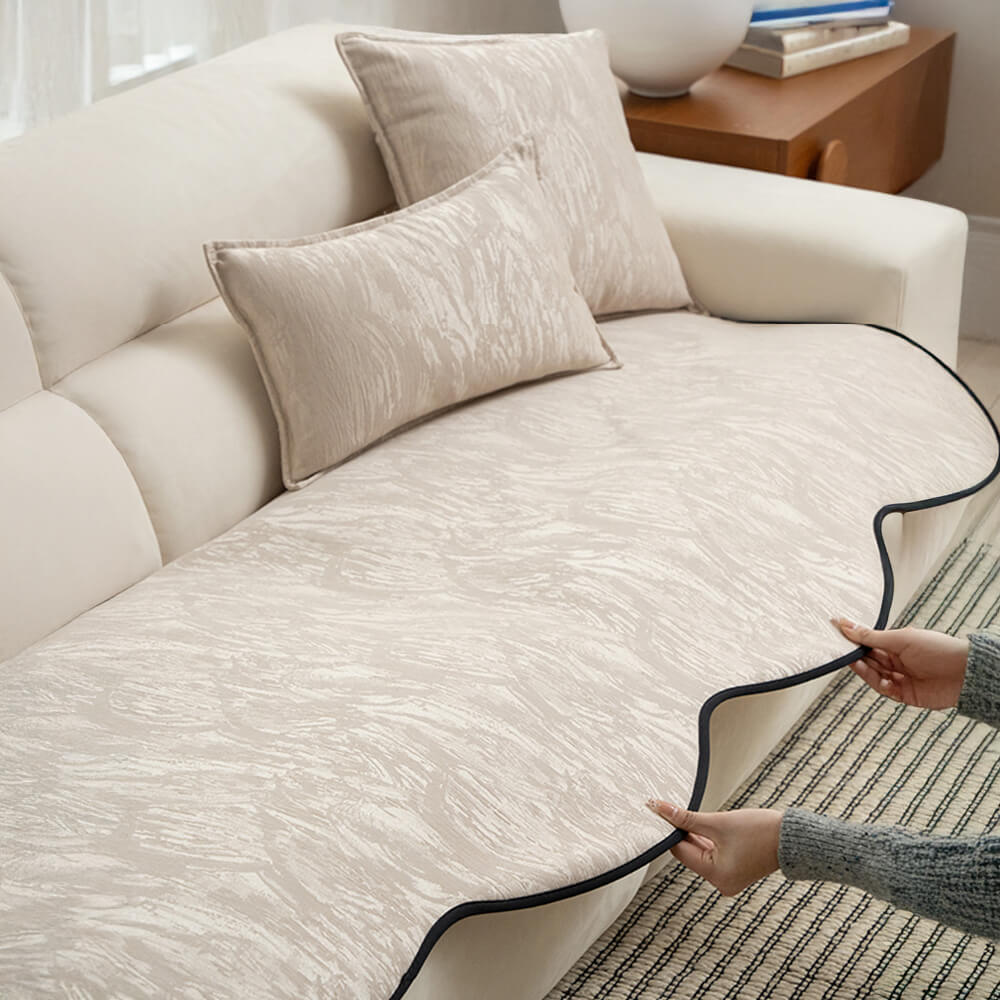 Chenille Jacquard Anti-Slip Elegant Texture Sofa Cover